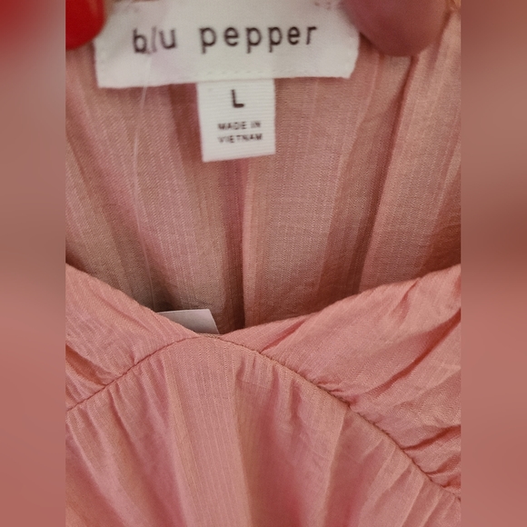🩷 BNWOT BLU PEPPER Summer Dress (large) - Picture 5 of 5
